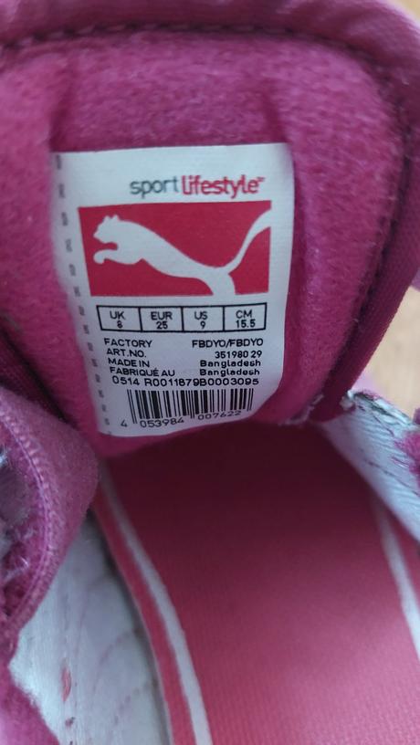 Puma tenisky č.25, puma,25