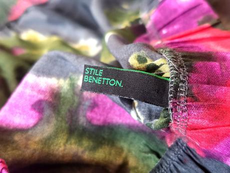 Benetton - čarovný letný top, benetton,m