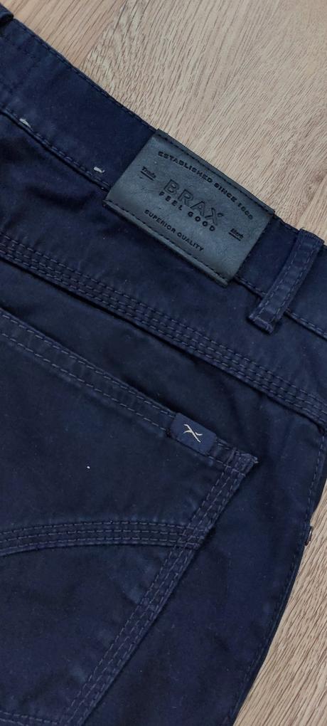 Pánske tmavomodré nohavice brax 34/30, 34