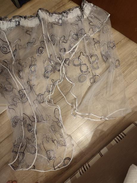 Zaclonka z flitrami,