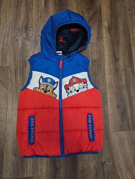 Zateplena vesta paw patrol, f&f,122