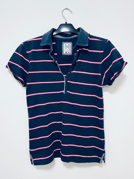 Námornícka elegancia polokošeľa crew clothing, m