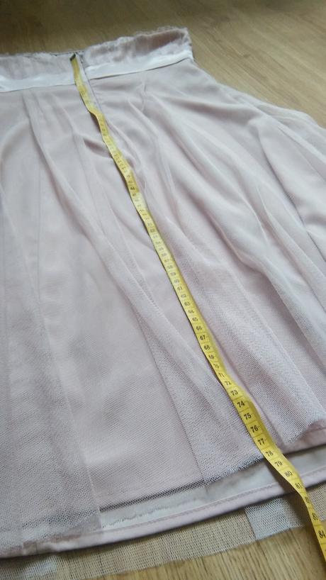 Krásne púdrové šaty 36/38, m