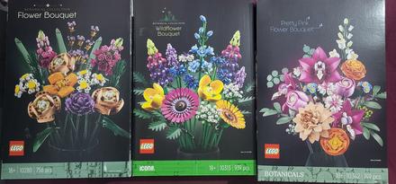 Lego kvety,
