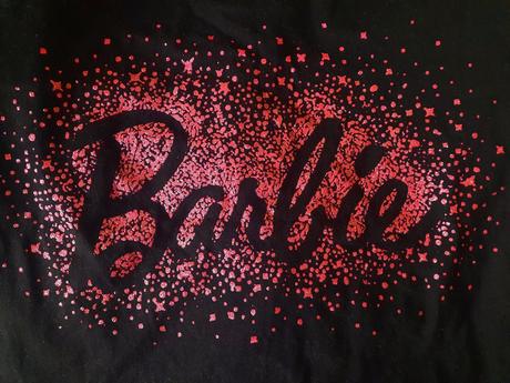 Barbie tričko lesklé s trblietkami 158, primark,158