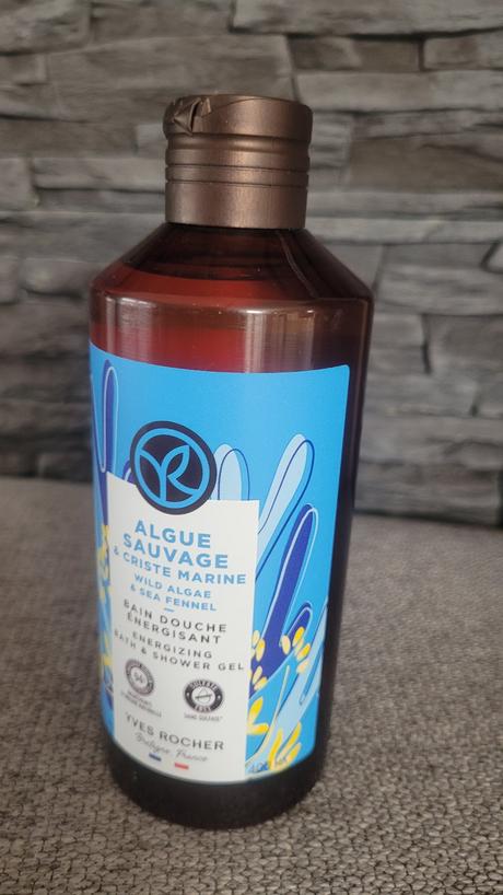 Yves rocher sprchovací gél morská riasa & motar pr, 
