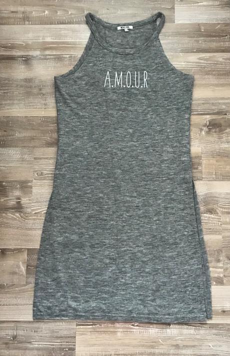 Predĺžené tričko šaty alebo tunika, m