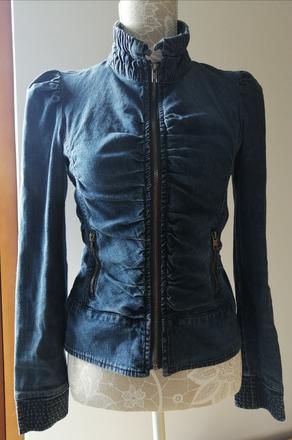 Džínsová bunda linea tesini v34, od cca 13-14r., 34