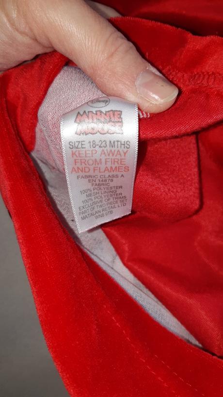 Velurova mikina minnie v.86, disney,86