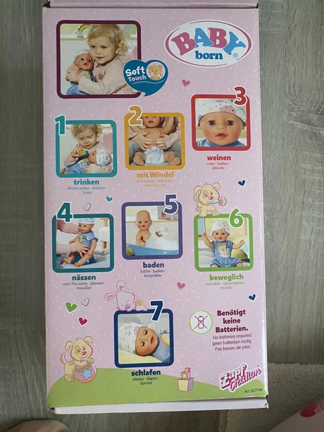 Baby born bábika plus príslušenstvo,