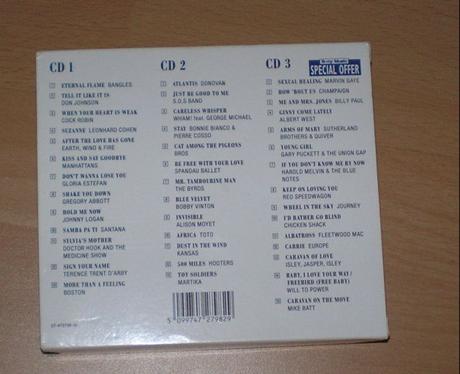 Set 3 cd - love songs, 