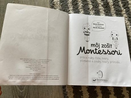 Môj zošit montessori,