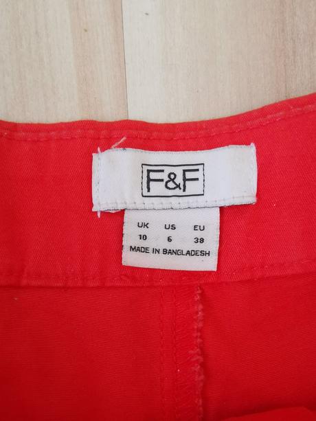 Oranžové kraťasy, f&f,m