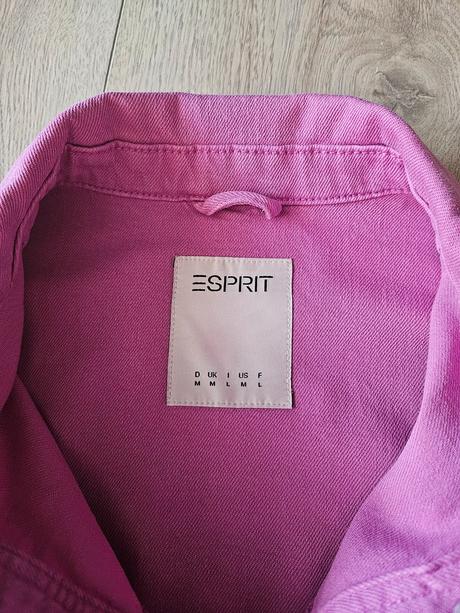 Denimová bunda esprit s opaskom, esprit,38 / m