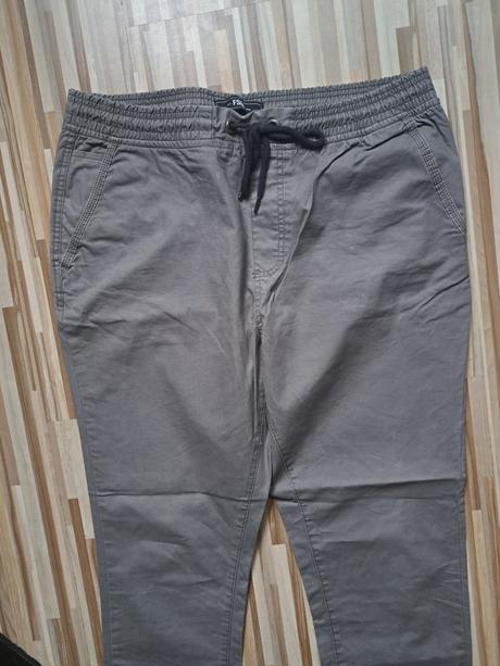 Letné tenké nohavice, fishbone,l