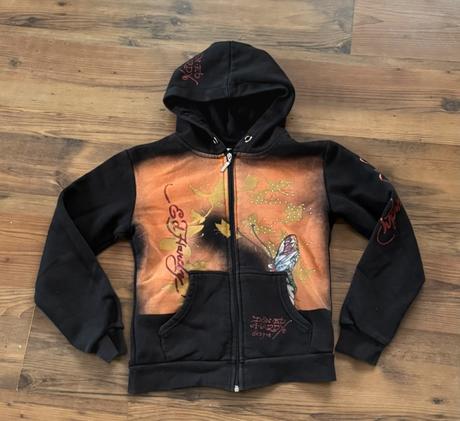 Ed hardy vintage y2k mikina hoodie, ed hardy,s