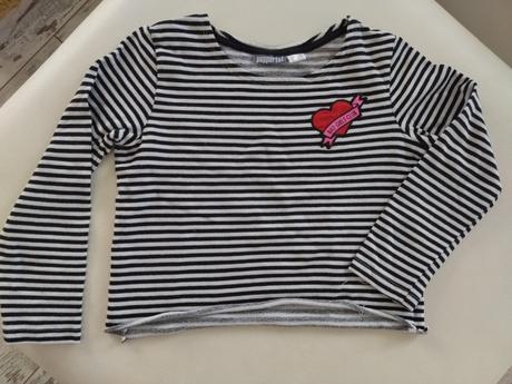 Crop top 122/128 6-8 rokov, pepperts,128