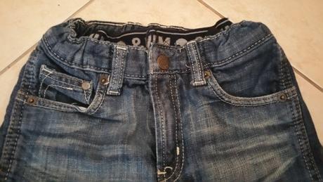 Rifľové krátke nohavice, h&m,110