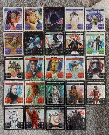 Holografické kartičky star wars - aktuálne čísla, 