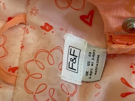Ako nova jarna bunda 3-4 r, f&f,104