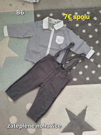 Elegantny set kosela a zateplene nohavice 86, 86