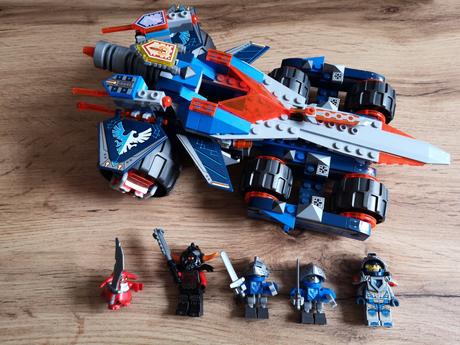 Lego nexo knights 70312 a 70315, 
