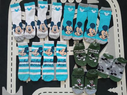 Ponožky mickey mouse donald členkové aj dlhé, lupilu,23
