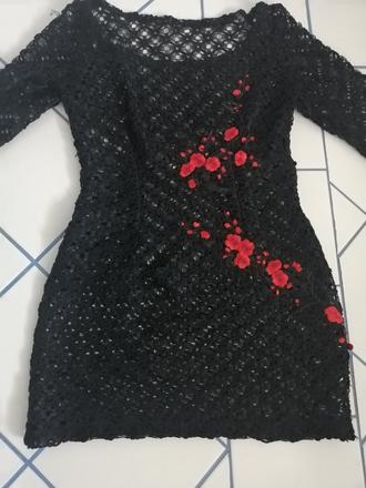 Plážové priehľadné saty, xs