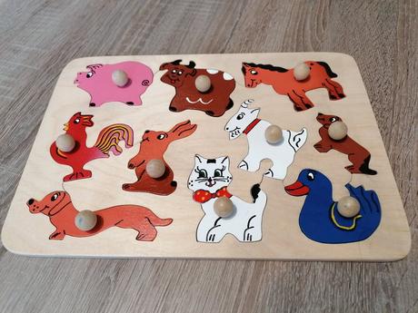 Vkladačka zvieratká na farme, 