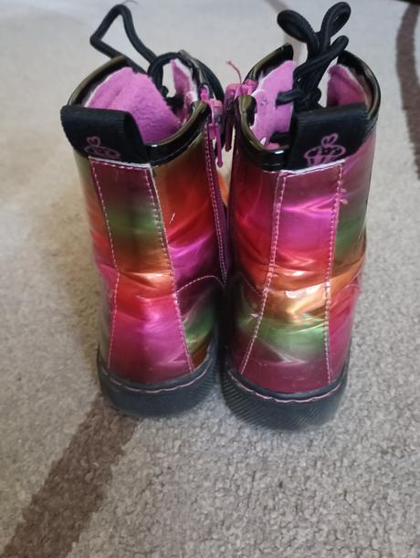 Dúhové členkové  prechodné topanky, cupcake,29