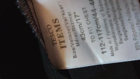 Pánska čierna košeľa items 43, items,43