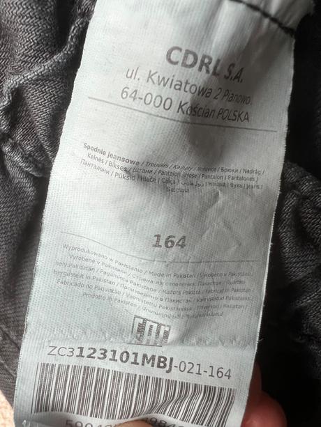 Nohavice širšie kapsáčové, coccodrillo,164