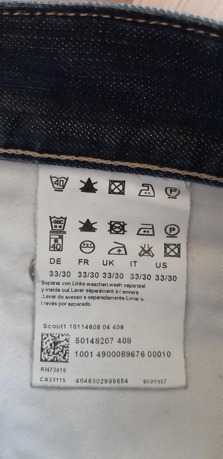 Pánske rifle hugo boss 33/30, hugo boss,30