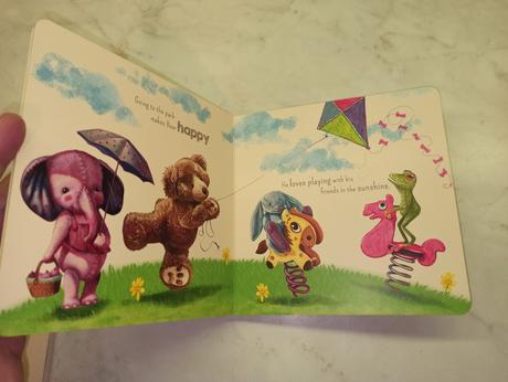 Bear feels happy / bear feels shy,