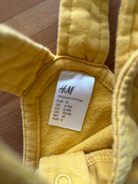 Sortky na traky, h&m,74