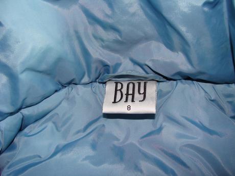 Teplá petrolejovo modrá vesta bay, bay,s