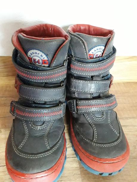 Lasocki 26 kožené prechodné aj zimné čižmy, lasocki,26