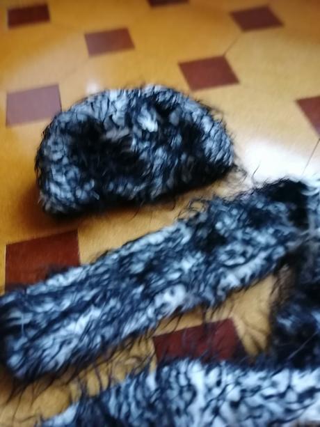 Kozusinova čiapka so šálom set, 56