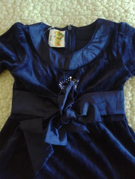 74-80 šaty zamatove s korunkou - 5 eur, 74