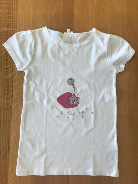 Jacadi tričko s dievčatkom, jacadi,140