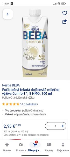 Ako dlho môže byť otvorené mlieko Beba?