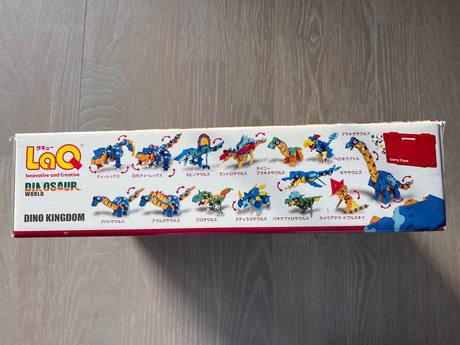 Laq stavebnica dinosaur world dino kingdom,