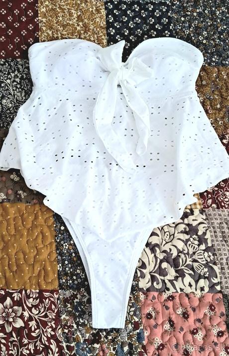 Plavky biele veľ. m, m