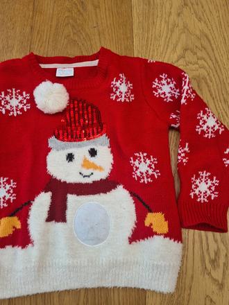 Vianočny svetrik blika, f&f,104