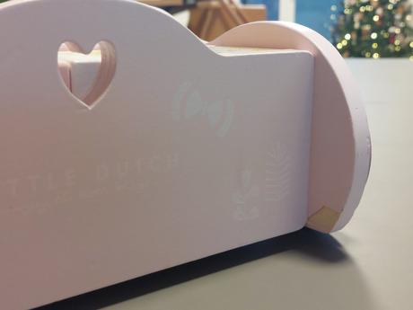 Drevený vozík little dutch s kockami, 