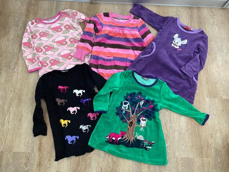 Velúrové tuniky / šaty v.98, lindex,98