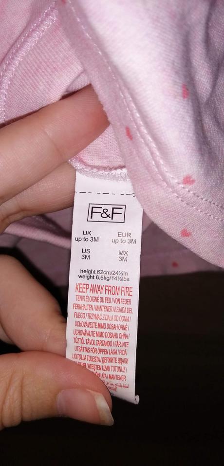 Milé srdiečkové šaty s bodyčkom, f&f,62