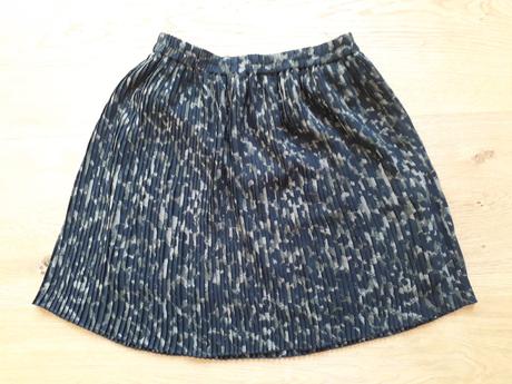 Skladana sukna, h&m,xs