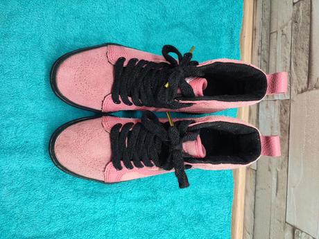 Vans 36 - dámske kožené ružové zateplené topánky, vans,36