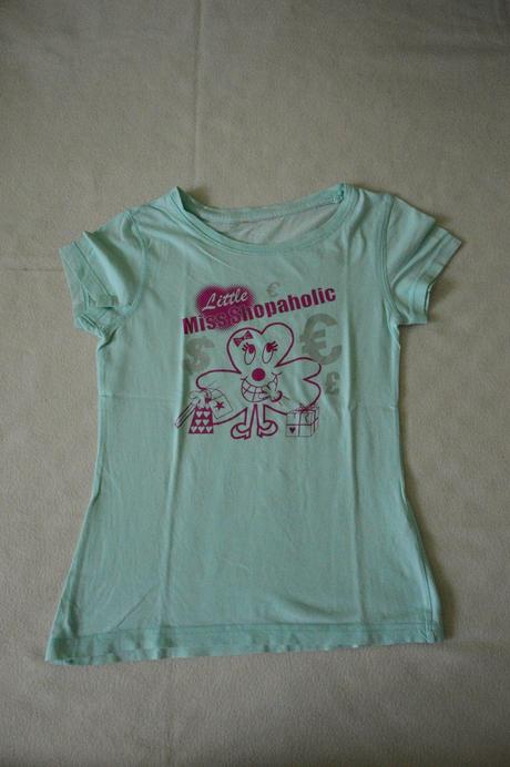 Tričko miss shopaholic, 140